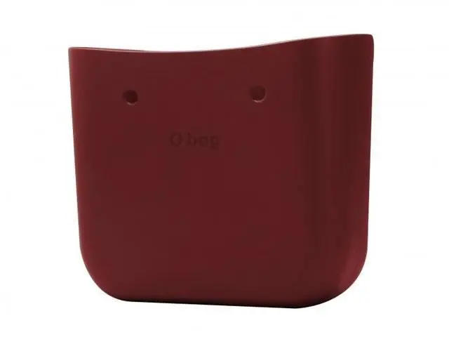 Bolso Obag mini burdeos