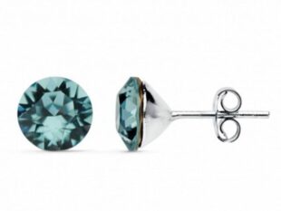 Pendientes Swarovski light zafiro