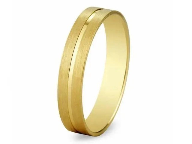 Alianza oro amarillo ranura