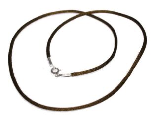 Gargantilla Seda Marron Reasa