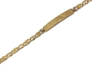 Pulsera oro identidad italiano