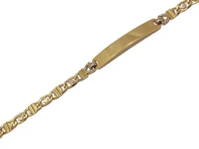 Pulsera oro identidad italiano