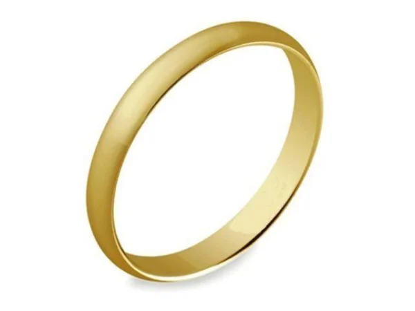 Alianza oro amarillo clásica
