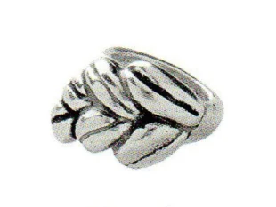 Anillo Unode50 espiga plateado