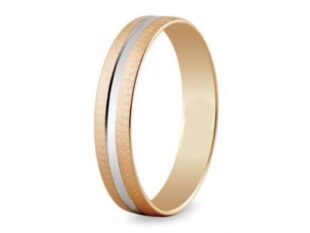 alianza oro rosa boda
