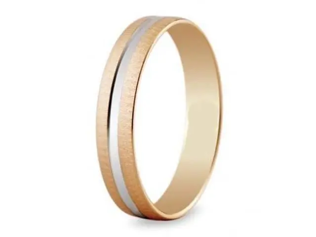 alianza oro rosa boda