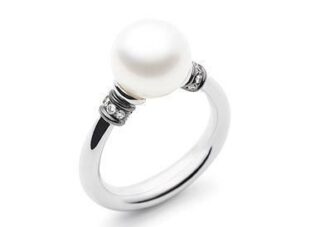 Anillo Kailis blanco australiana