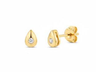 Pendientes diamantes gota mini