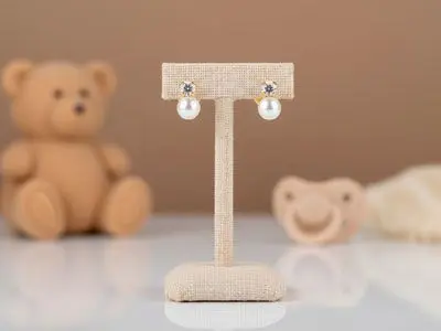 Pendientes dormilon para el bebe clásico tu y yo