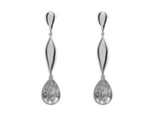 Pendientes oro circonita gota