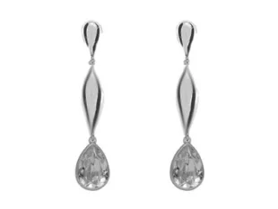 Pendientes oro circonita gota
