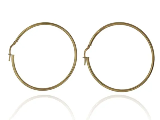 aro oro amarillo 40mm.
