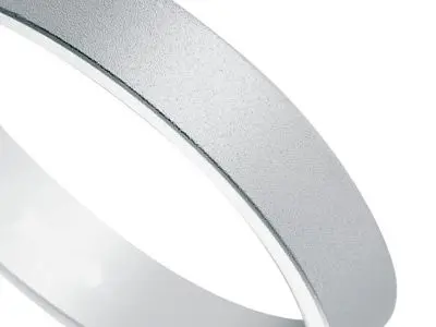 alianza oro blanco plana