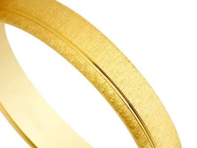 Alianza oro bisel