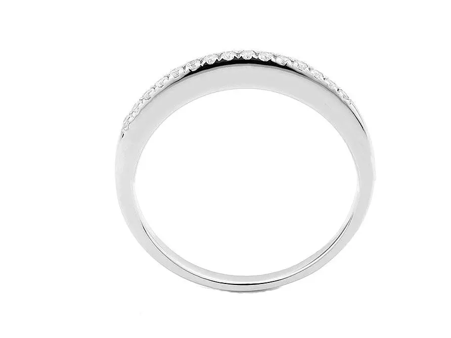 Anillo oro blanco brillantes