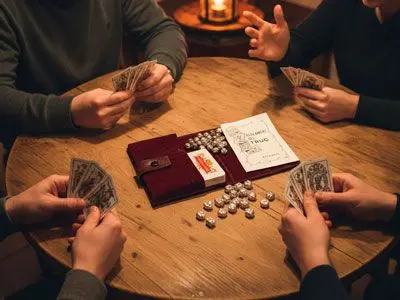 Juego del truc con garbanzos y habichuelas de plata de ley