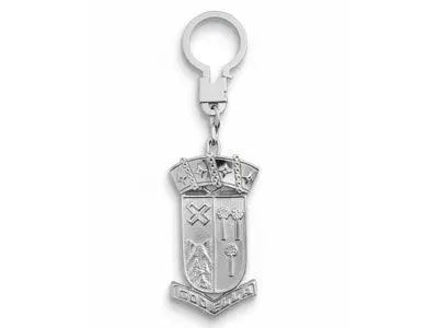 Llavero de plata poblaciones