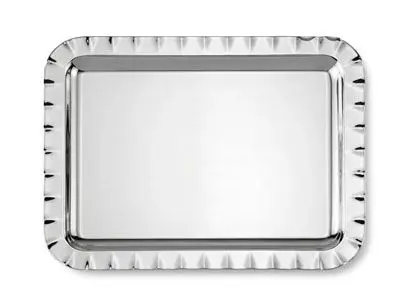 Bandeja plata ley rectangular