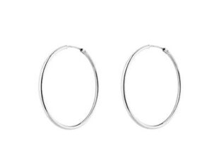 Aros plata 40 mm