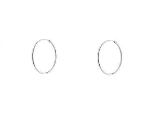 Aros plata 15 mm