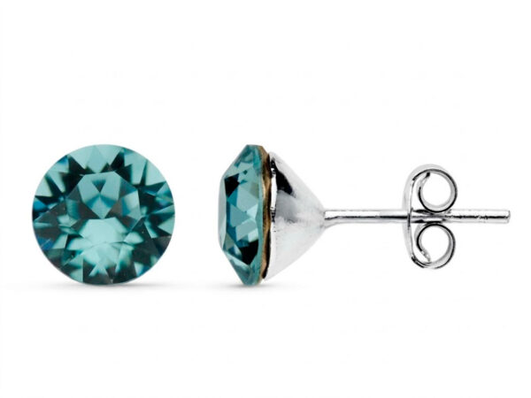 Pendientes Swarovski light zafiro