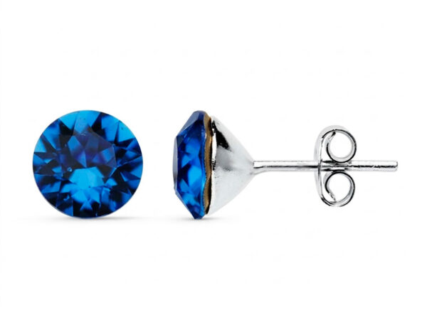 Pendientes Swarovski Capri blue