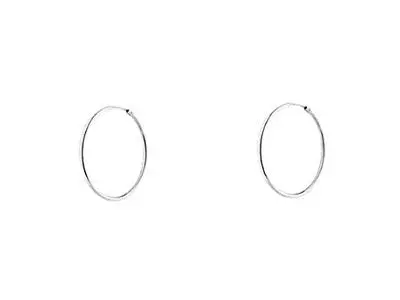 Aros plata 20 mm