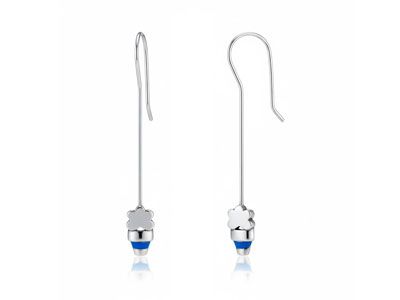 Pendientes plata Agatha Ruiz