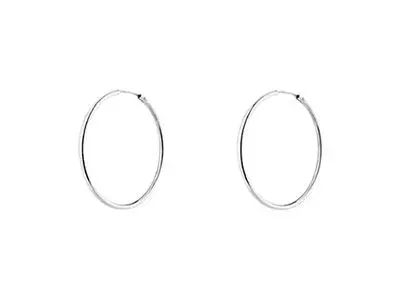 Aros plata 30 mm