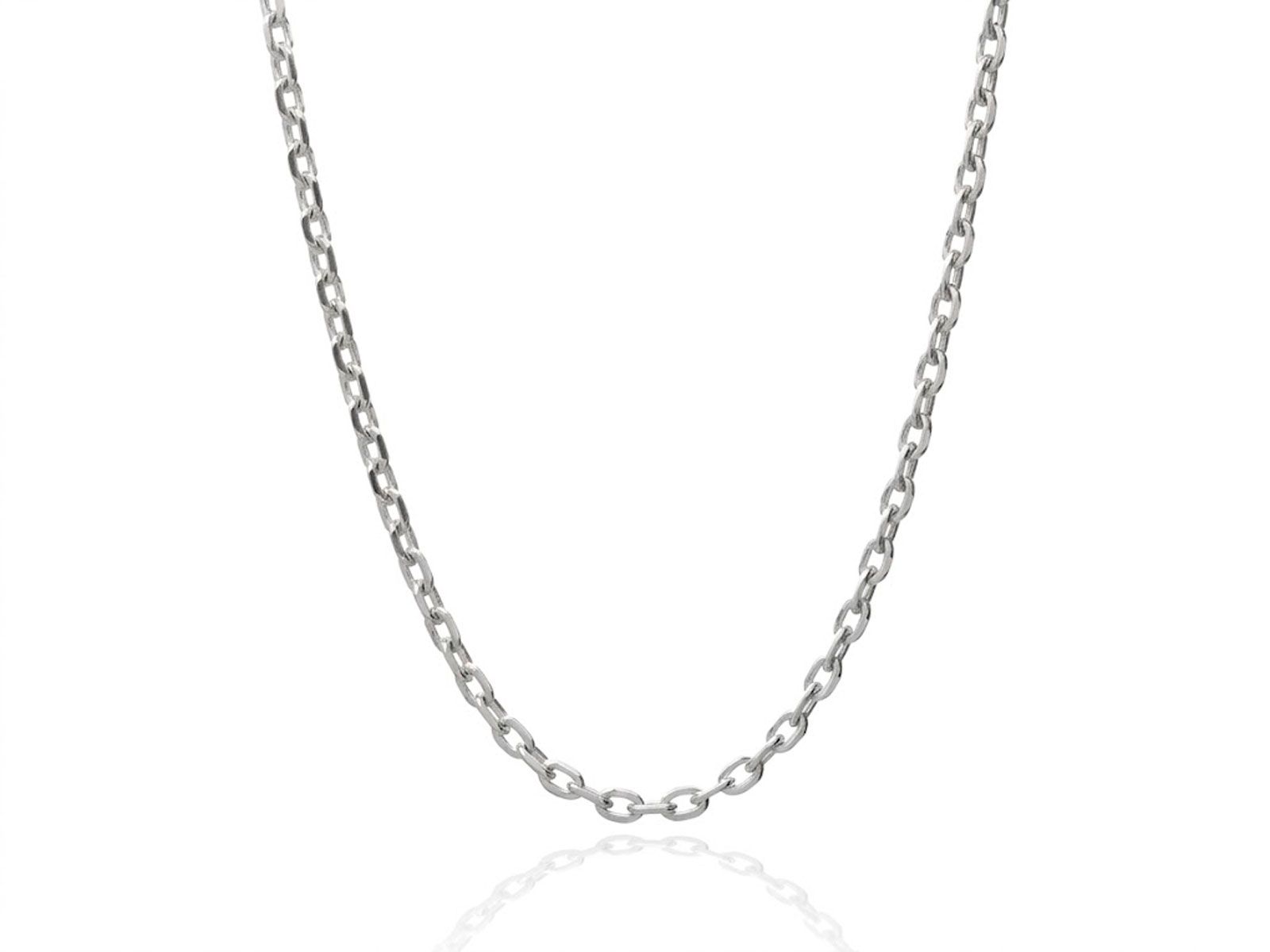 Cadena plata forzada 45cm
