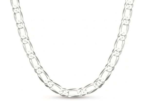 Cadena plata programada 60cm