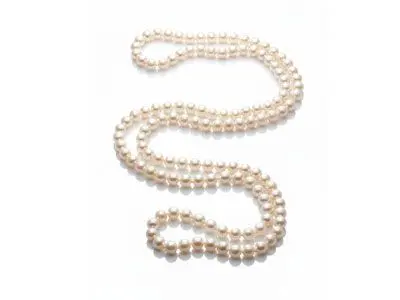 Collar perlas largo 120cm