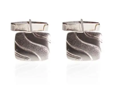 Gemelos plata ley rectangular
