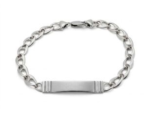Pulsera identidad eslabones ovales
