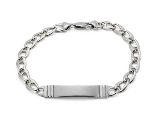 Pulsera identidad eslabones ovales