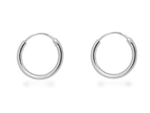 aros de plata mini
