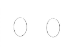 Aros plata 25mm diámetro