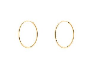 aros plata chapados oro