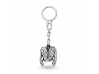 llavero artesanal plata torera