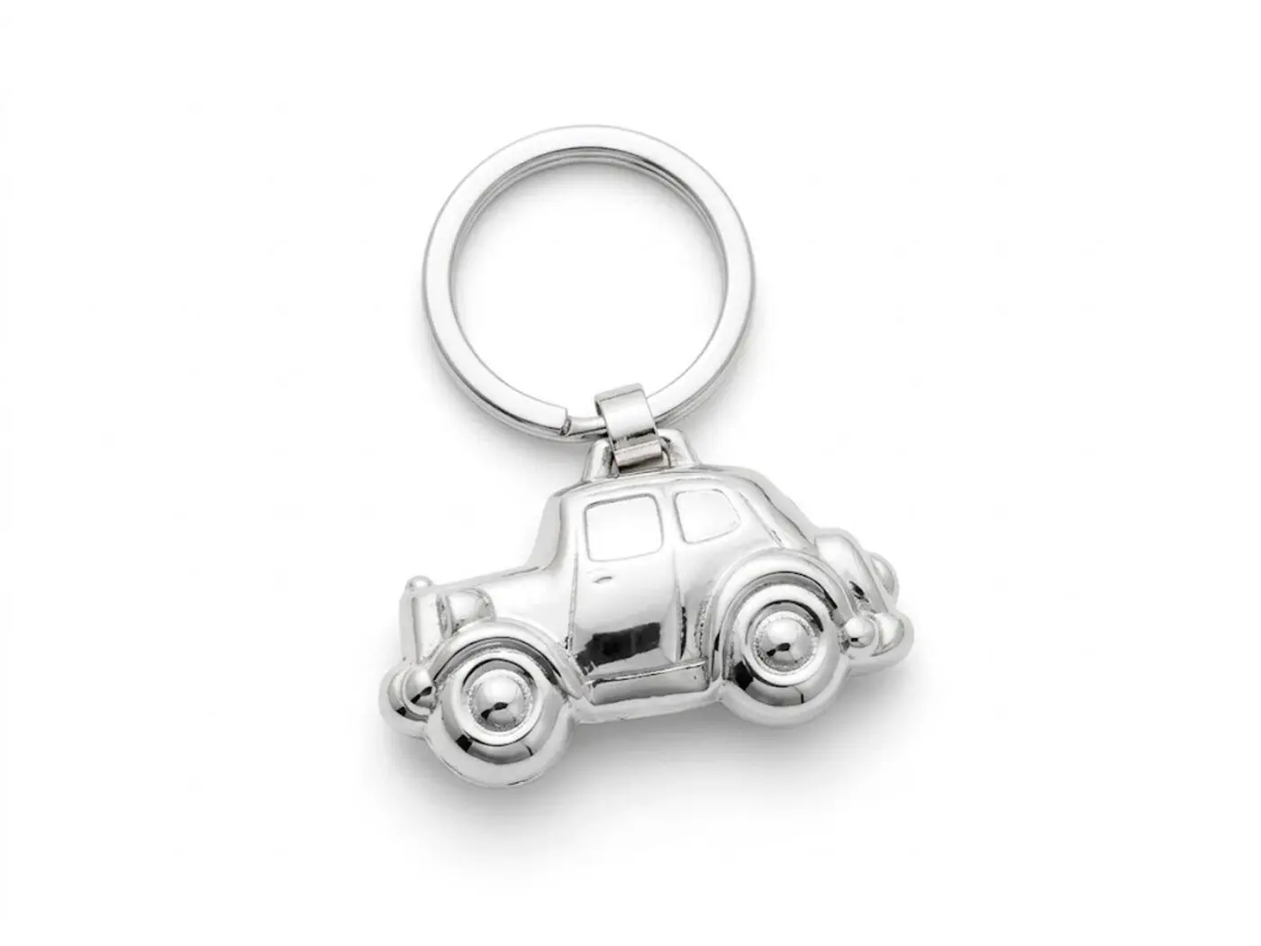 llavero plata coche volumen