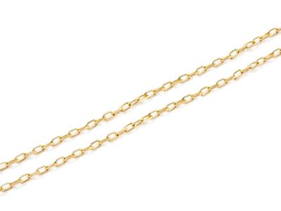 Cadena forzada 40cm oro