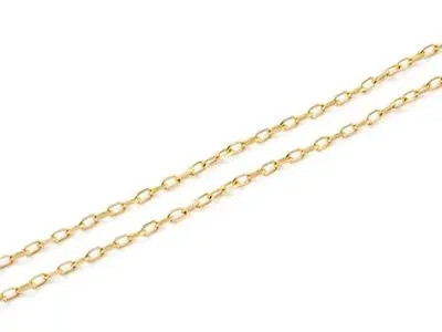 Cadena forzada 40cm oro