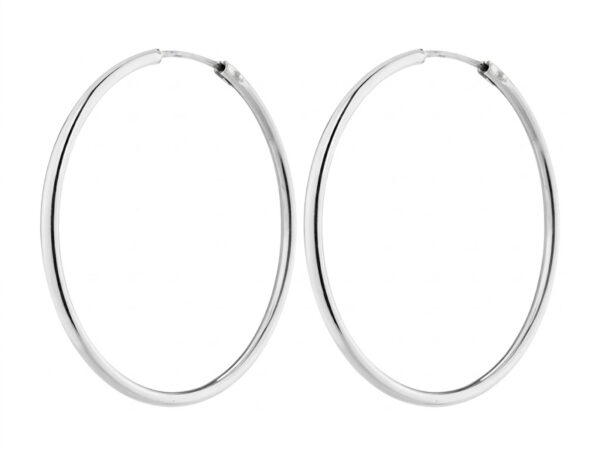 Aros grandes plata ley
