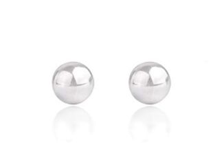 Pendientes plata bola 3mm