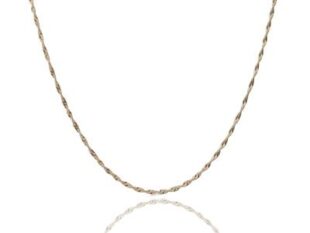 Cadena Singapur oro 50cm