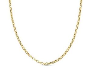 Cadena oro forzada maciza