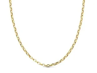 Cadena oro forzada maciza