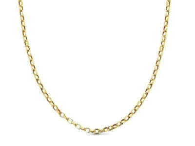 Cadena oro forzada maciza