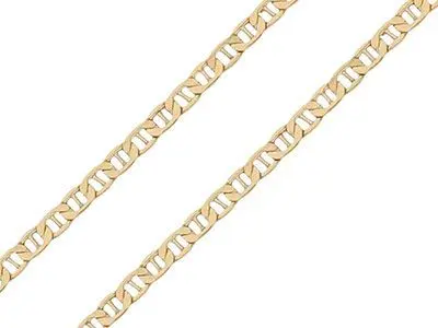 Cadena oro amarillo ancla