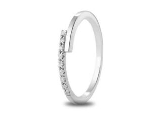 Anillo oro blanco